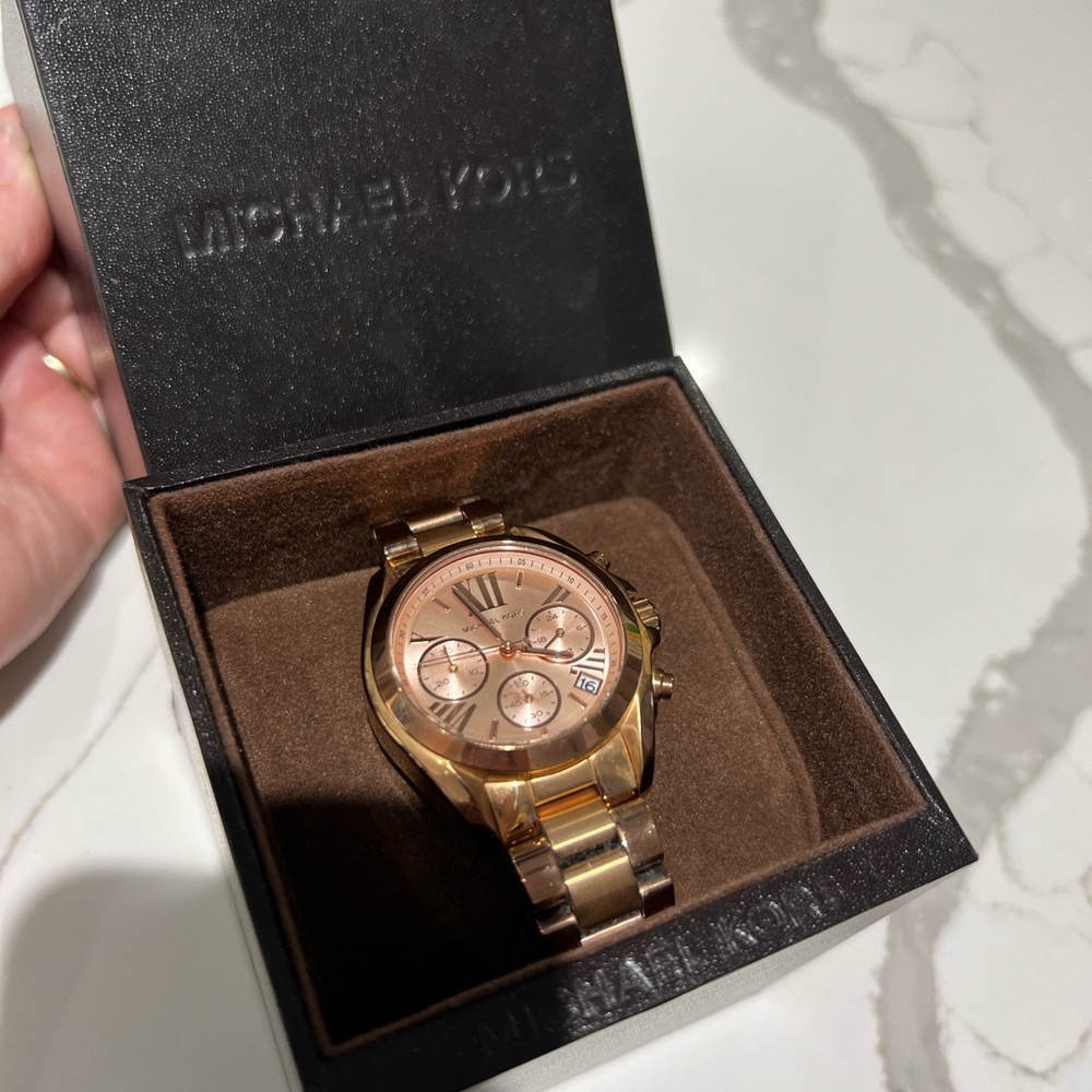 Michael Kors Rose Gold Watch